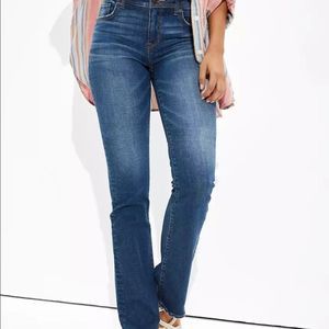 AE American Eagle Low-Rise Kick Bootcut Stretch Jean